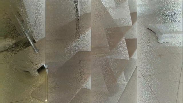 Парикмахерская. Полки в салон красоты. Донецк мебель под заказ. ДНР.