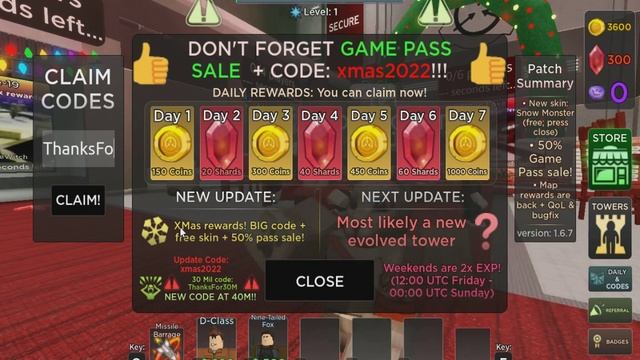 *ВСЕ КОДЫ* Защита башни SCP | SCP Tower Defense all codes! смотреть онлайн