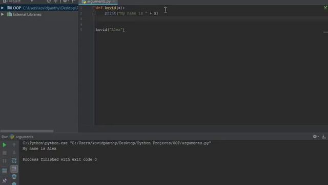 Learn Python Programming - 5 - Arguments in Functions in Python смотреть онлайн