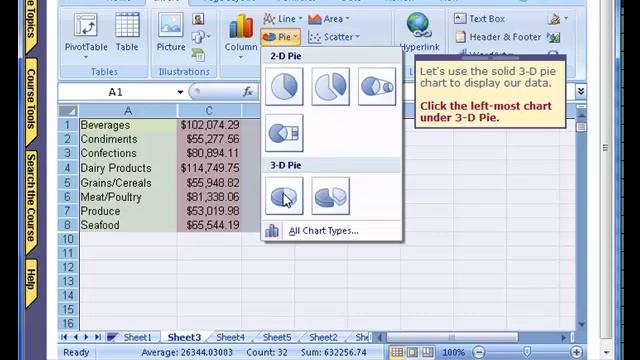 Excel 2007 tutorial how to use Microsoft Excel online training смотреть онлайн