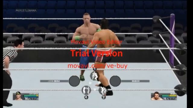 WWE 2K15 Gameplay on Nvidia Geforce GT 710 On Lowest Settings смотреть онлайн
