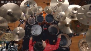 Deep Purple - Burn - Ian Paice _ Drum cover by Kalonica Nicx