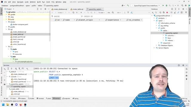 SQL Union Operator Tutorial смотреть онлайн