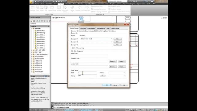 AutoCAD Electrical - Title Block Update & Mapping смотреть онлайн