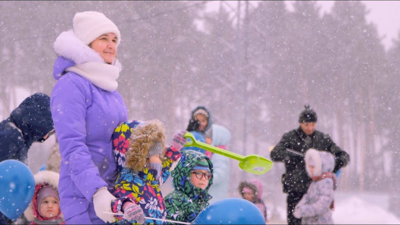 Видеоотчет с праздника в жк «Янтарный берег». смотреть онлайн