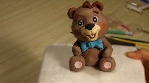 Мишка из мастики - Я - ТОРТодел!