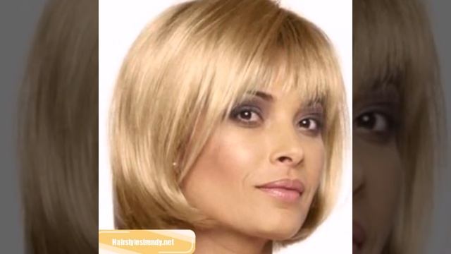 Stacked Bob Haircuts With Bangs Trending Short Hair Hairstyles For Fine Hair 2023 смотреть онлайн