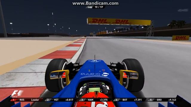F1 2015 (Round 4) - Bahrain - Race Highlights - Part 1/4 (GP4) смотреть онлайн
