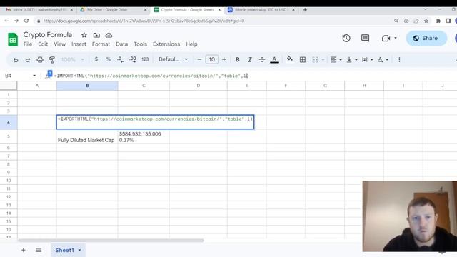 Google Sheets: Importing Crypto Market Cap, Circulating Supply, Volume (and more) from CoinMarketCa смотреть онлайн
