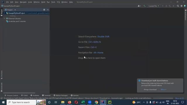 How to create Python project in IntelliJ IDEA | Telugu смотреть онлайн