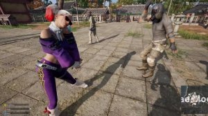 Харли Квин танцует в пубге. Harley Quinn dancing in PUBG. приколы из тиктока