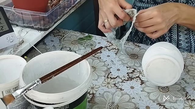 ДЕКУПАЖ? СЕРВЕТНИЦІ І БАНОЧКИ - ЦУКОРНИЦІ СЕРВЕТКАМИ. ОБ'ЄМНИЙ ТРАФАРЕТ, ЗІСТАРЮВАННЯ, НАБРИЗ.