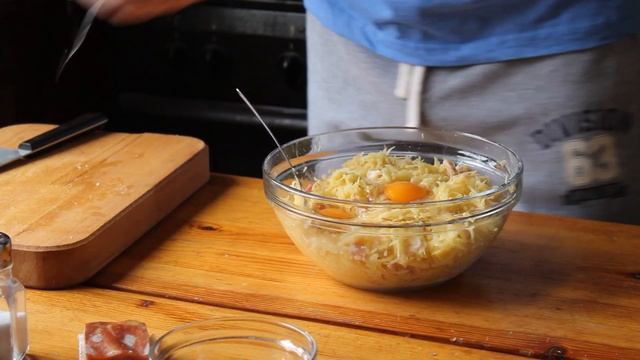 Картофельные оладьи с соусом "Ранч" смотреть онлайн