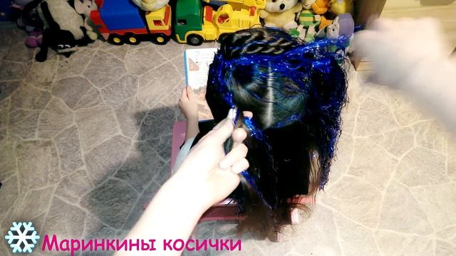 ? Новогодняя необычная Прическа для девочки | ? Какую прическу сделать на новый год? смотреть онлайн
