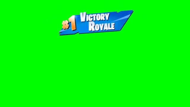 Скачать ? «Мем: Королевская Победа (Victory Royale) Фортнайт - Футаж на Зеленом Фоне» смотреть онлайн