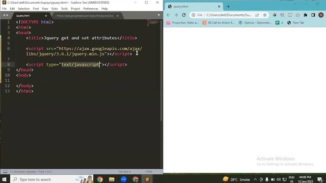 What is Set and Get the Attribute in jQuery? | chapter 4 смотреть онлайн