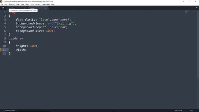 CSS SIDE NAVIGATION MENU-HTML CSS JAVASCRIPT смотреть онлайн