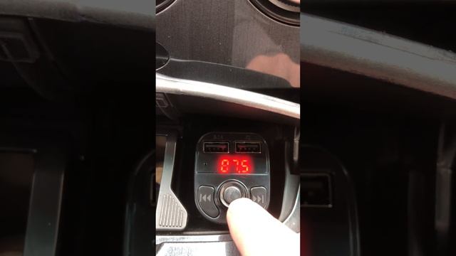 Установка FM-волны на Bluetooth трансмиттере/модуляторе для автомобиля смотреть онлайн