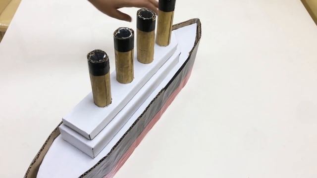 Cool Matchstick Powered Titanic | 100,000 Matches chain reaction Domino effect | DIY cardboard Ship смотреть онлайн