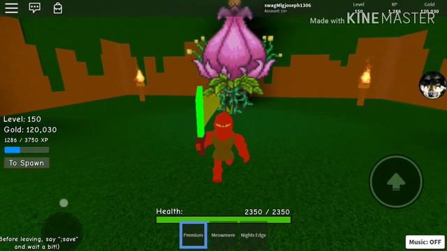 Premium sword vs all Bosses | Terraria RPG | Roblox смотреть онлайн