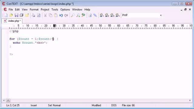 27 for Loop PHP Tutorials смотреть онлайн