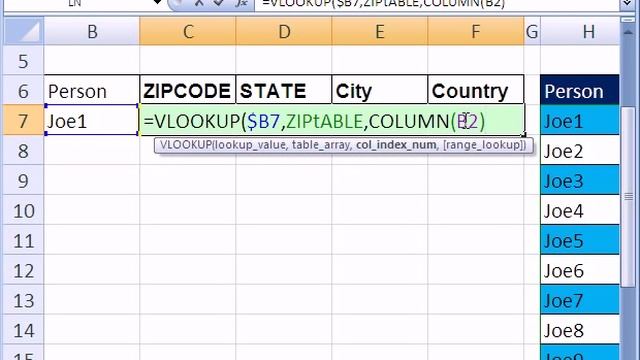 YTL Excel #129: Zip Code, VLOOKUP & TEXT functions смотреть онлайн