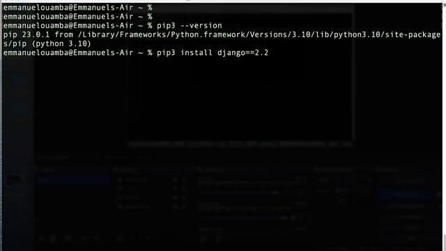 How To install Django on Mac смотреть онлайн