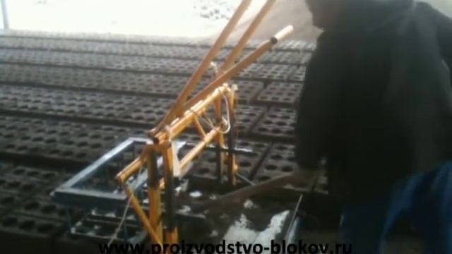 Станки для производства керамзитоблоков. смотреть онлайн