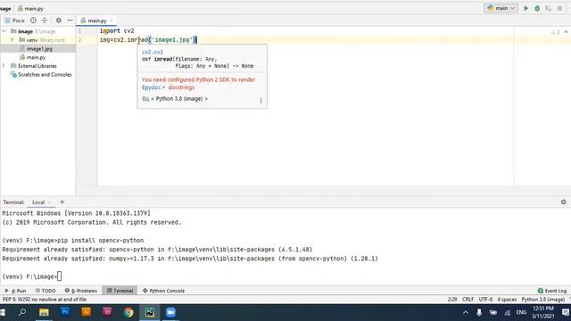 Image Processing with OpenCV and Python: Part-1 смотреть онлайн