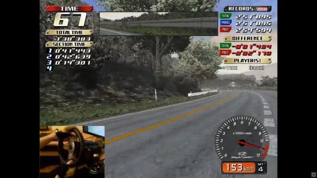 Initial D Arcade Stage 2 Akina DH EA11R 2'48"494 смотреть онлайн
