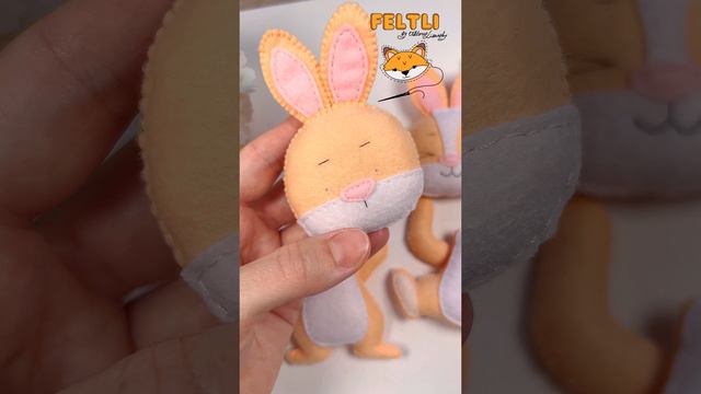 Пасхальные зайки из фетра 🐰🥕 #feltli #фетр #craft #felt #пасха2024 #пасхальныеподелки #зайчик #пасх смотреть онлайн