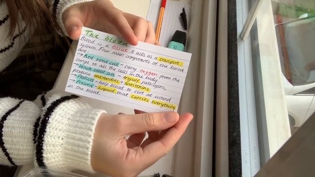 How I make my FLASHCARDS | GCSE student смотреть онлайн