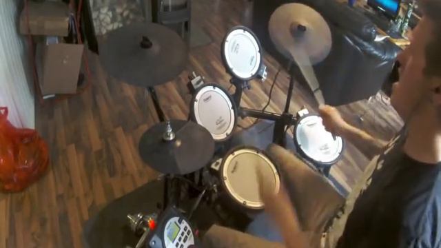 The Dillinger Escape Plan - Panasonic Youth DRUM COVER Roland TD-11KV смотреть онлайн