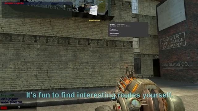 GMOD | The Grappling Hook | CustomHQ смотреть онлайн