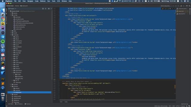 Создание шаблона для JohnCMS смотреть онлайн