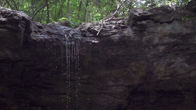 Пещерный водопад / Cave waterfall | Звуки релакса / Relax Sounds смотреть онлайн