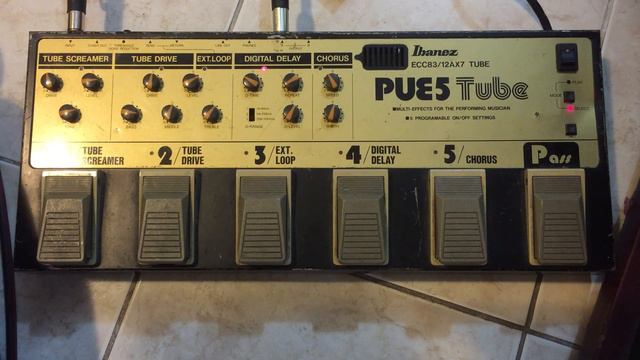 Ibanez PUE5 Tube смотреть онлайн