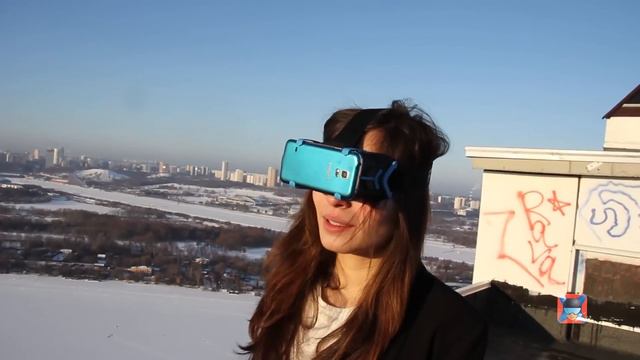 FPV piloting DJI drone with VR glasses смотреть онлайн