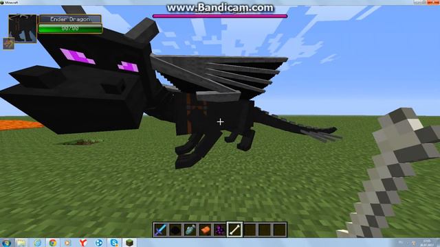 Обзор модов #1 (ручной эндер дракон) смотреть онлайн