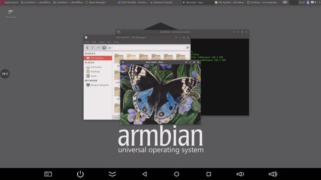 Установил версию Armbian Linux на медиа-бокс Amlogic S905X2 4GB/32GB. смотреть онлайн