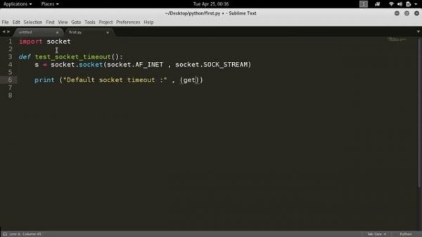 set and get default socket timeout