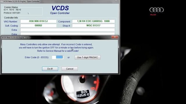 Activate Cruise Control VCDS - VW Audi Skoda Seat смотреть онлайн