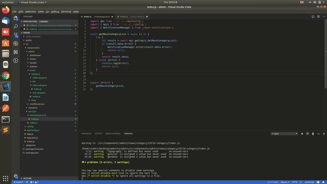 Node & React#5 - E-commerce website & Admin panel Implementation Category using Reactjs, Nodejs смотреть онлайн