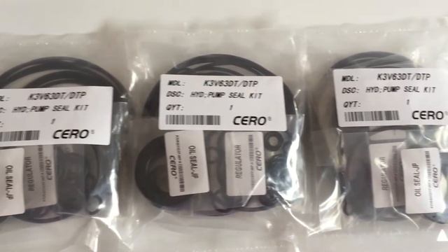 K3V63 Hydraulic Pump Seal Kit K3V112 Main Pump Seal Kit смотреть онлайн