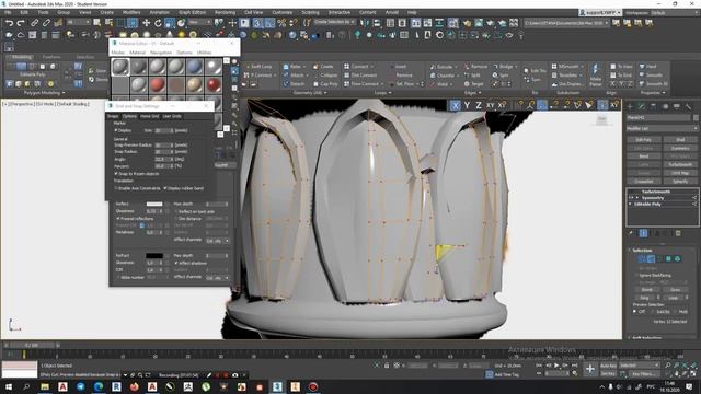 Моделирование резной балясины в 3d max смотреть онлайн
