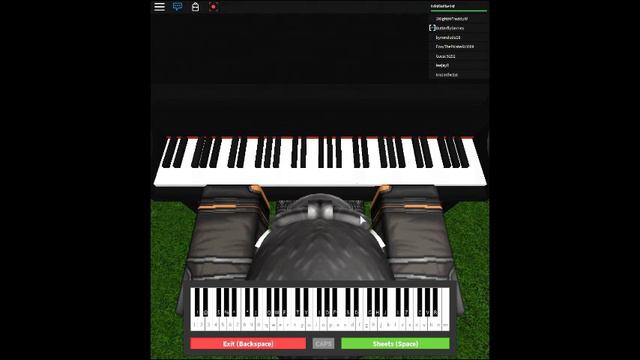 Wake Me Up - Avicii on a ROBLOX piano. смотреть онлайн