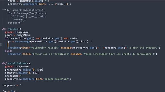 TUTO : Créé Une application de GESTION d'inscription en PYTHON (Base de donnée MYSQL) смотреть онлайн