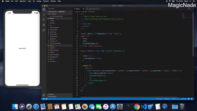 #2 React Native | Create Button which changes component state смотреть онлайн