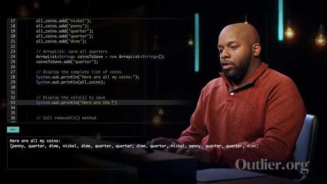 ArrayLists in Java: A Simple Example | Outlier.org смотреть онлайн