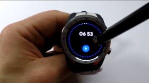 Таймер в смарт-часах Mobvoi TicWatch